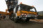Unverw�stliches Arbeitstier: Der Liebherr LGD 1550 von Fricke-Schmidbauer ist f�r Schwerlasth�be bestens geeignet.
